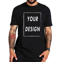 Ue rozmiar 100% bawełna niestandardowy T Shirt zrobić swój projekt Logo tekst mężczyźni kobiety drukuj oryginalny Design wysokiej jakości prezenty Tshirt